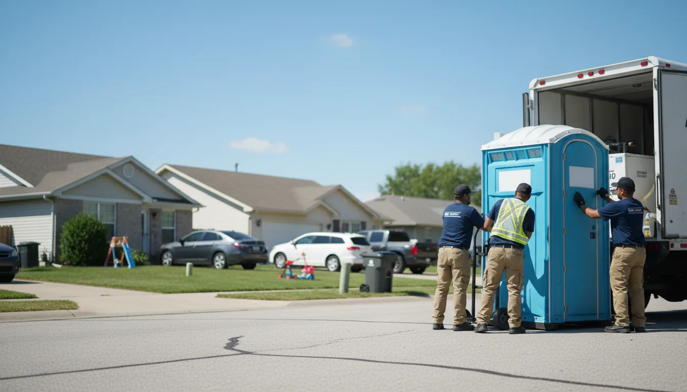 Standard Porta Potty Rentals in Lerna, IL near me